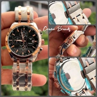 TISSOT_ COUTURIER_ Chronograph Quartz Silver-Gold Tone Watch For Men