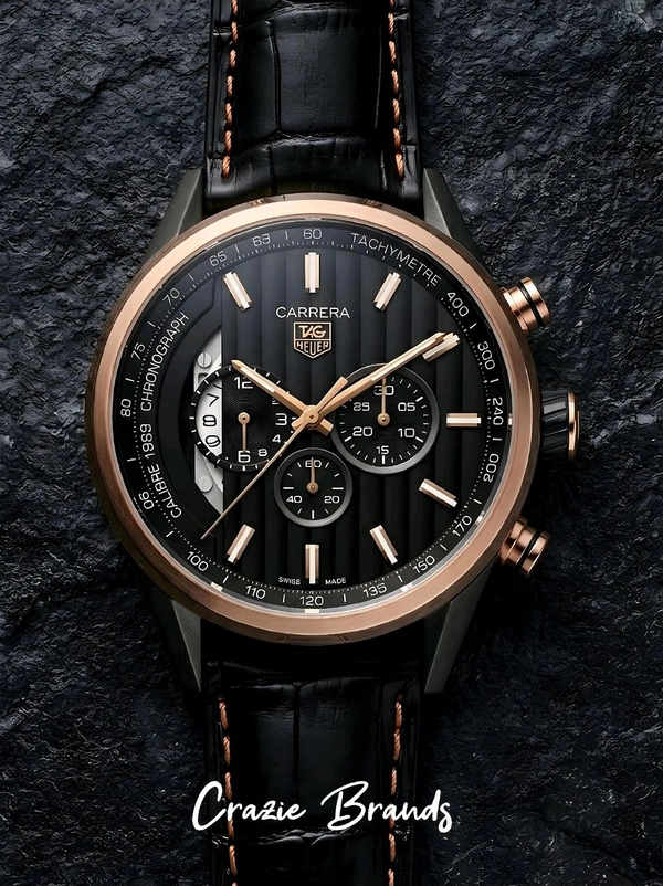 TAG_ HEUER_ Carrera Calibre 1969 is a Limited Edition Quartz Chronograph Watch For Men