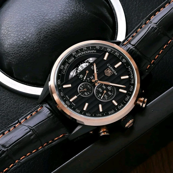 TAG_ HEUER_ Carrera Calibre 1969 is a Limited Edition Quartz Chronograph Watch For Men