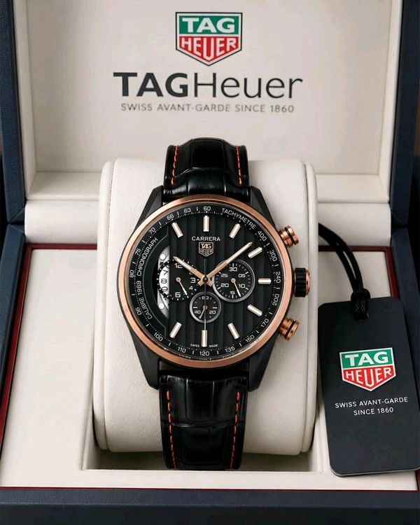 TAG_ HEUER_ Carrera Calibre 1969 is a Limited Edition Quartz Chronograph Watch For Men
