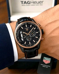 TAG_ HEUER_ Carrera Calibre 1969 is a Limited Edition Quartz Chronograph Watch For Men