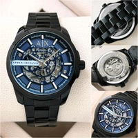 Armani_ Exchange_ Black Hampton AX2418 Automatic Analog Watch For Men