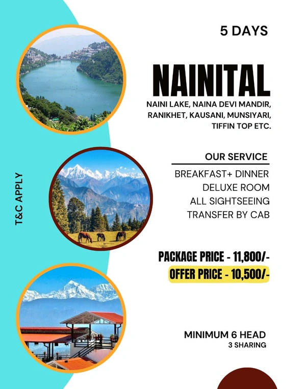 NAINITAL TOUR - 4N/5D