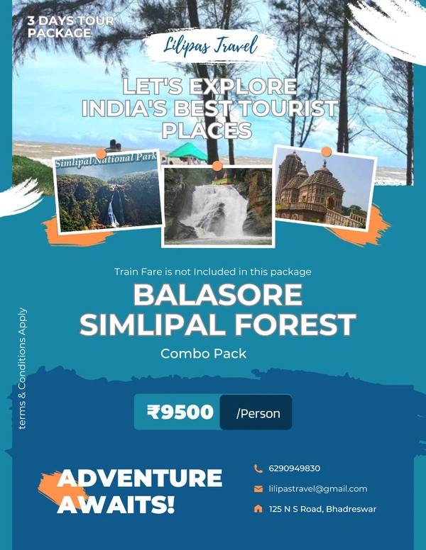 Balasore Dublagori Simlipal - 4N/5D