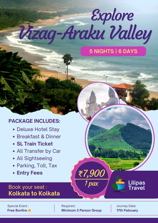 VIZAG-ARAKU (17th FEB) - 5N/6D