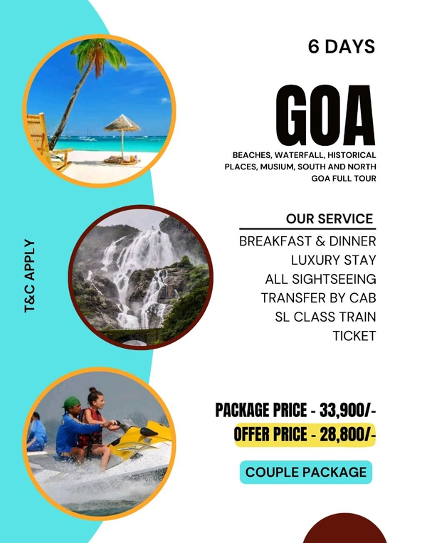 GOA Family Package - 6 DAYS