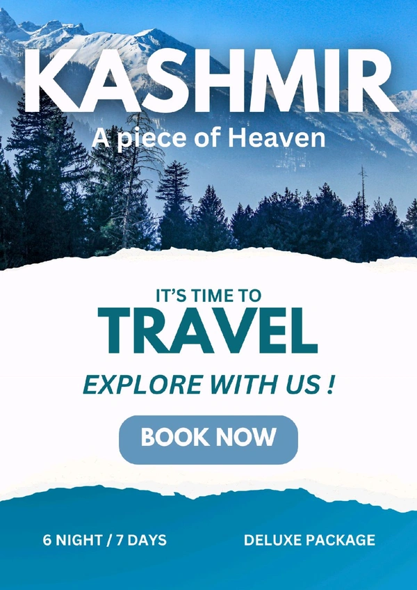 KASHMIR (DLX)- 6N/7D MAP