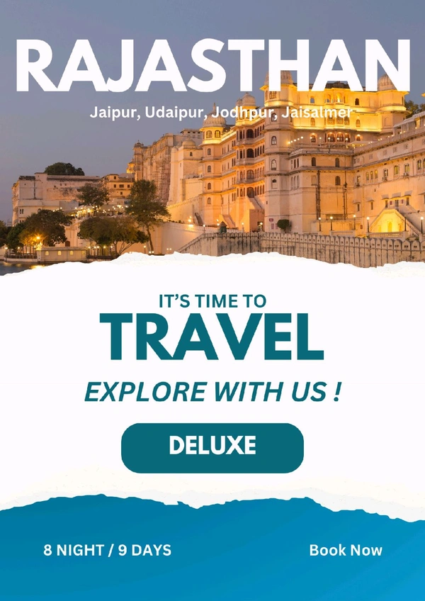 RAJASTHAN TOUR (DLX)- 8N/9D MAP