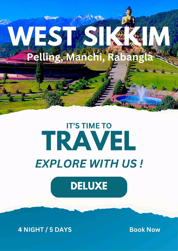 PELLING NAMCHI RABANGLA (DLX)- 4N/5D MAP