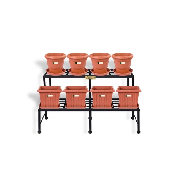 Vrukshveda II Tier Metal Stand - 4 feet