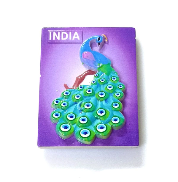 India Travel Souvenir Photo Magnets Online - 60x60 mm