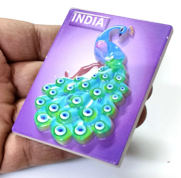 India Travel Souvenir Photo Magnets Online - 60x60 mm