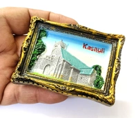 KASAULI India Magnet | Travel Memorial Photo Fridge Magnets - 70x55 mm