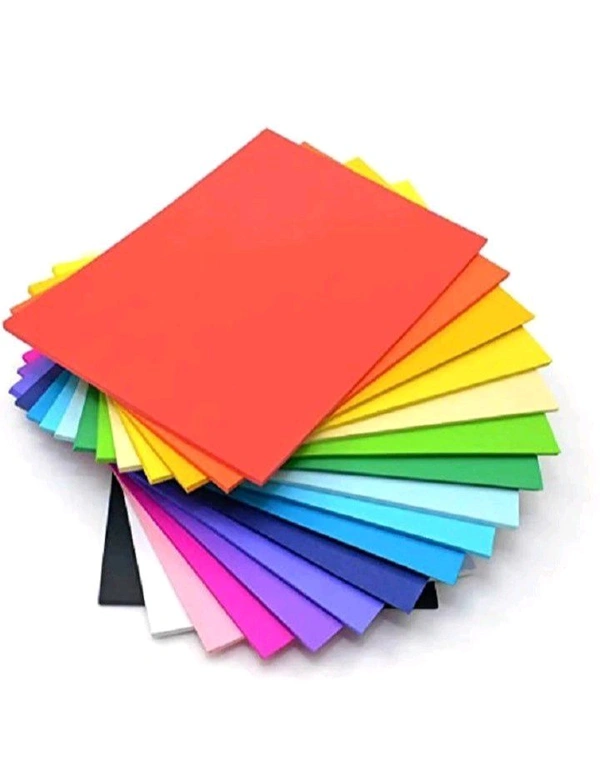 Florescent Sheets Colourful Multicolored 
