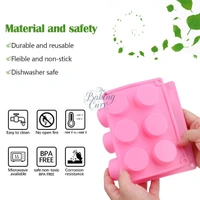 The Baking Curv 15 Cavity Round Silicone Soap Mold