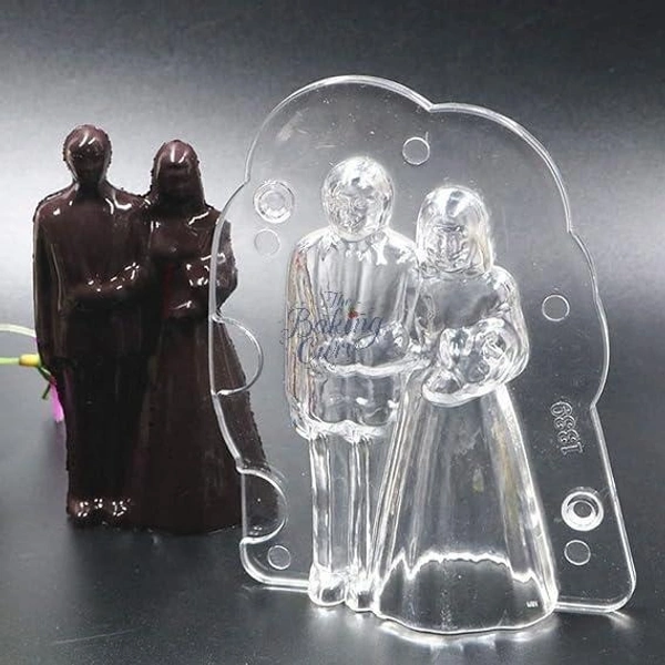 The Baking Curv 3D Valentine Wedding Couple Polycarbonate