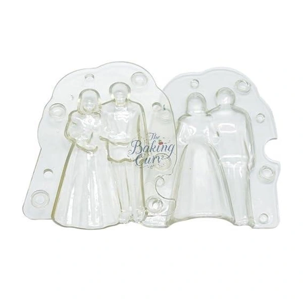 The Baking Curv 3D Valentine Wedding Couple Polycarbonate