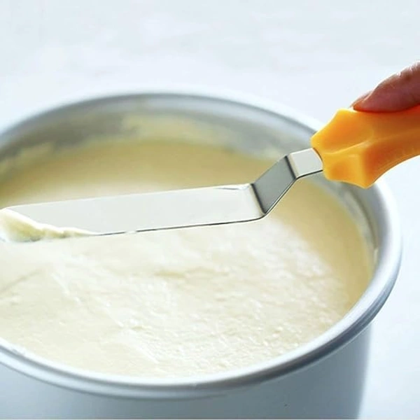 The Baking Curv 3 Pcs Palette Knife Set – Icing Spatula for Cake Decorating & Smoothing