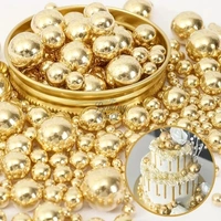 The Baking Curv Golden Sprinklers Mix Size (Imported Super Quality) 500Gms - 500 Gms