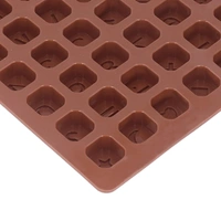 The Baking Curv 48 Cavity Alphabet Letter Silicone Mould – A to Z Chocolate & Fondant Mold for Baking & Cake Decorating