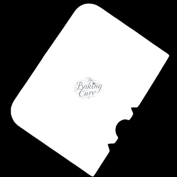 The Baking Curv 4pcs Side Scraper Set – Patterned Edge Cake Cream & Icing Smoother