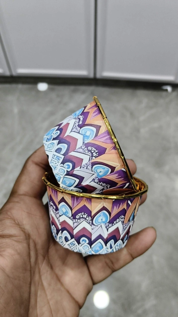 The Baking Curv 5040 Pet Cup Rangeela Edition Cupcake Without Lid (Pack of 50)