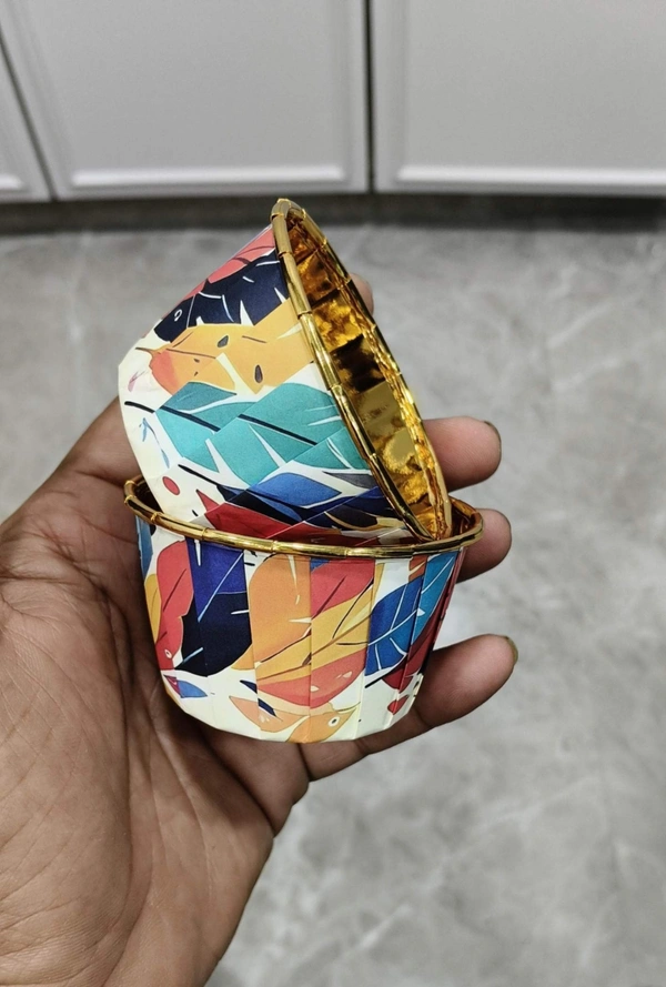 The Baking Curv 5040 Pet Cup Rangeela Edition Cupcake Without Lid (Pack of 50)