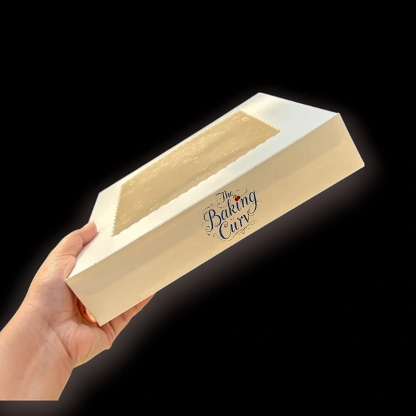 The Baking Curv 9 Pcs Brownie Box – Elegant & Sturdy Box for Brownies, Bar Cakes, and Fudge Squares - Pack of 5