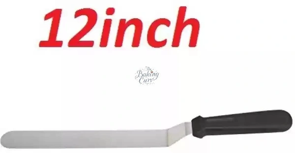 The Baking Curv Angular Knife – 12 Inch Stainless Steel Blade for Precision Cake Decorating