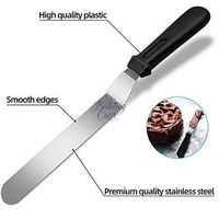 The Baking Curv Angular Knife – 8 Inch Stainless Steel Blade for Precision Cake Decorating