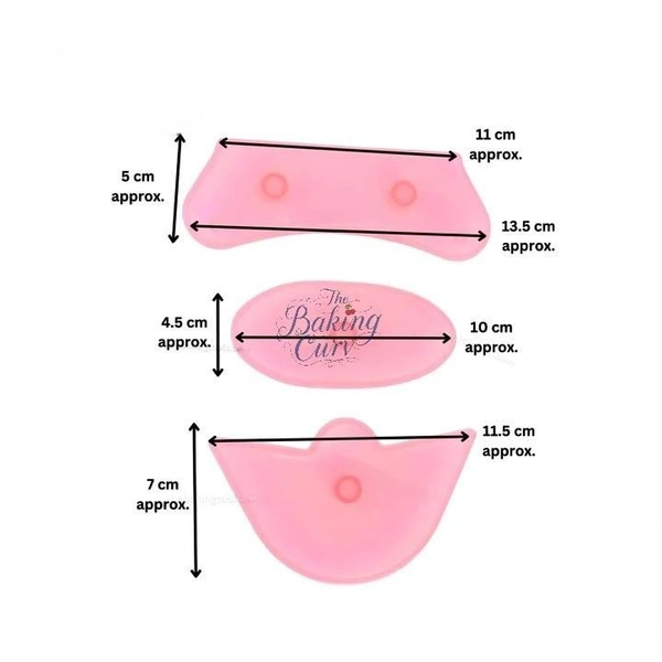 "Baby Booties Fondant Cutter Set – 3 Pcs Shoe Molds for Cake Decorating & Baby Shower Cakes"
