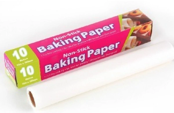 The Baking Curv Baking Paper 10 Meter Roll | Non-Stick Parchment Paper for Baking, Roasting, Wrapping & Cooking Use – Food Grade, Heat Resistant - 10 Meter