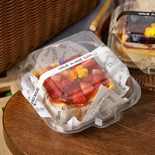 The Baking Curv PVC Bento Lunch Box – Reusable, Leakproof Tiffin for Office, School & Travel - Pack of 10