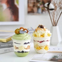 The Baking Curv Clear Plastic Dessert Cups with Lids – Mousse, Parfait & Pudding Containers for Parties & Events - Pack of 10