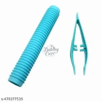 The Baking Curv Smock and Rib Cutter Tool – Fondant & Gum Paste Cutter for Cake Decorating Textures