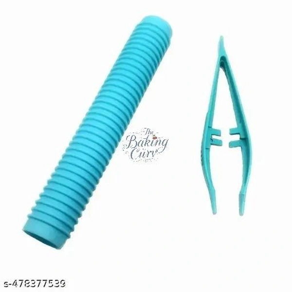 The Baking Curv Smock and Rib Cutter Tool – Fondant & Gum Paste Cutter for Cake Decorating Textures