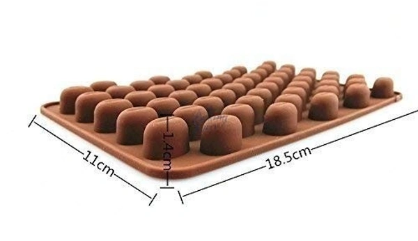 The Baking Curv Coffee Bean Silicone Chocolate Mould – Non-Stick Tray for Mini Candy, Decorations & Edible Garnish