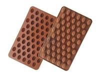 The Baking Curv Coffee Bean Silicone Chocolate Mould – Non-Stick Tray for Mini Candy, Decorations & Edible Garnish