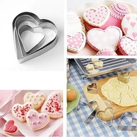 The Baking Curv 12 Pcs Stainless Steel Cookie Cutter Set – Assorted Shapes for Baking & Fondant Decoration