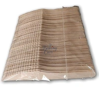 The Baking Curv 160mm Wooden Knife – Disposable, Eco-Friendly Cutlery for Parties & Events - Pack of 50