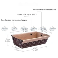 Direct Baking Paper Bar – Oven-Safe, Greaseproof, Disposable Bar Cake Mold | The Baking Curv - Pack Of 25