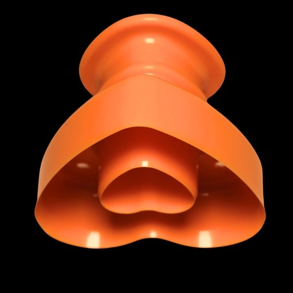 The Baking Curv Heart Donut Shape Cutter – Plastic Mould for Donuts, Cookies & Fondant Decoration