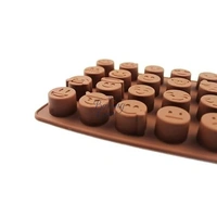 The Baking Curv Emoji Shape Silicone Mould – Non-Stick Tray for Chocolate, Candy, Jelly & Fun Baking Projects