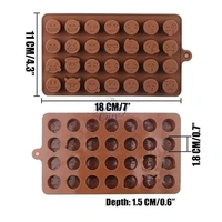 The Baking Curv Emoji Shape Silicone Mould – Non-Stick Tray for Chocolate, Candy, Jelly & Fun Baking Projects