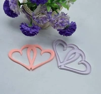 The Baking Curv Entwined Heart Fondant Cutter – Plastic Embosser & Mould for Cake Decorating