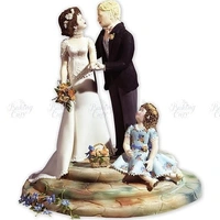 The Baking Curv Family of Four People Molds, for Cake Decorating