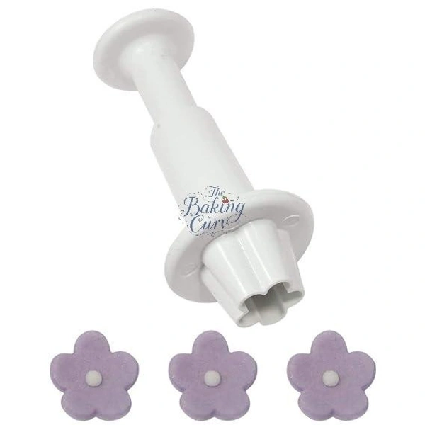 "Flower Blossom Plunger Cutter Set – Pack of 4 Floral Fondant & Cookie Cutters"
