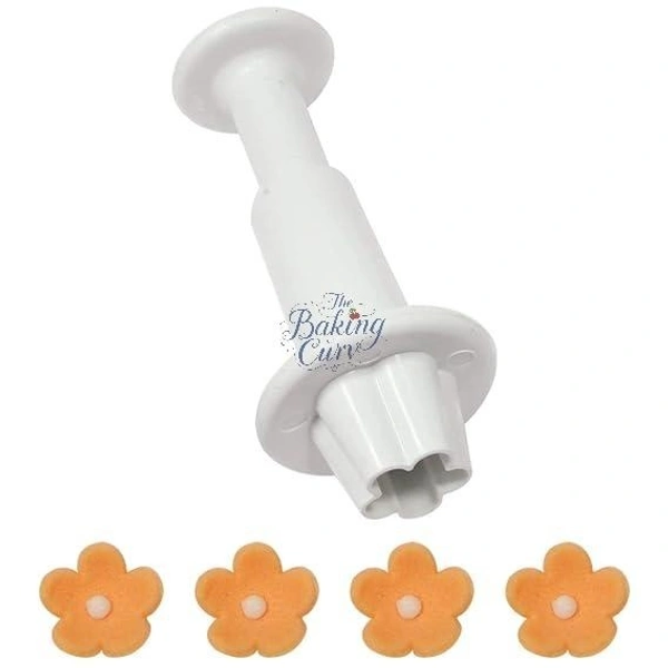 "Flower Blossom Plunger Cutter Set – Pack of 4 Floral Fondant & Cookie Cutters"