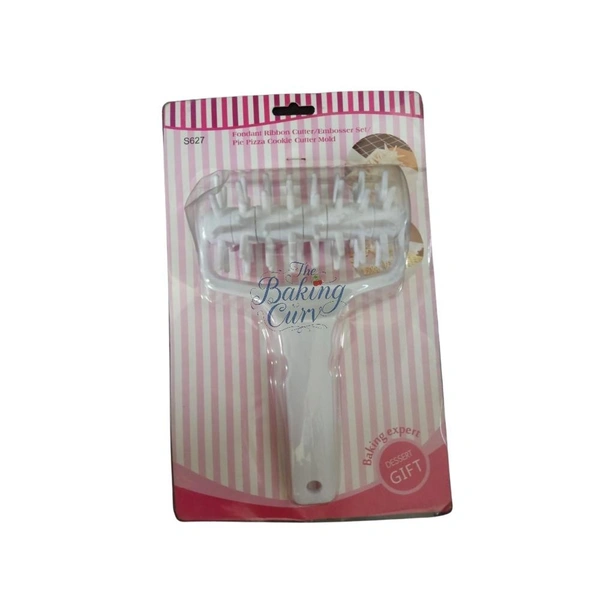 The Baking Curv Pizza Dough Docker – Heavy-Duty Tool for Preventing Bubbles in Pizza, Pie & Pastry Crusts