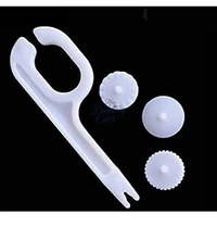 The Baking Curv 3-Wheel Fondant Cutter & Embosser – Stitching Wheel Tool for Cake Borders, Patterns & Detailing